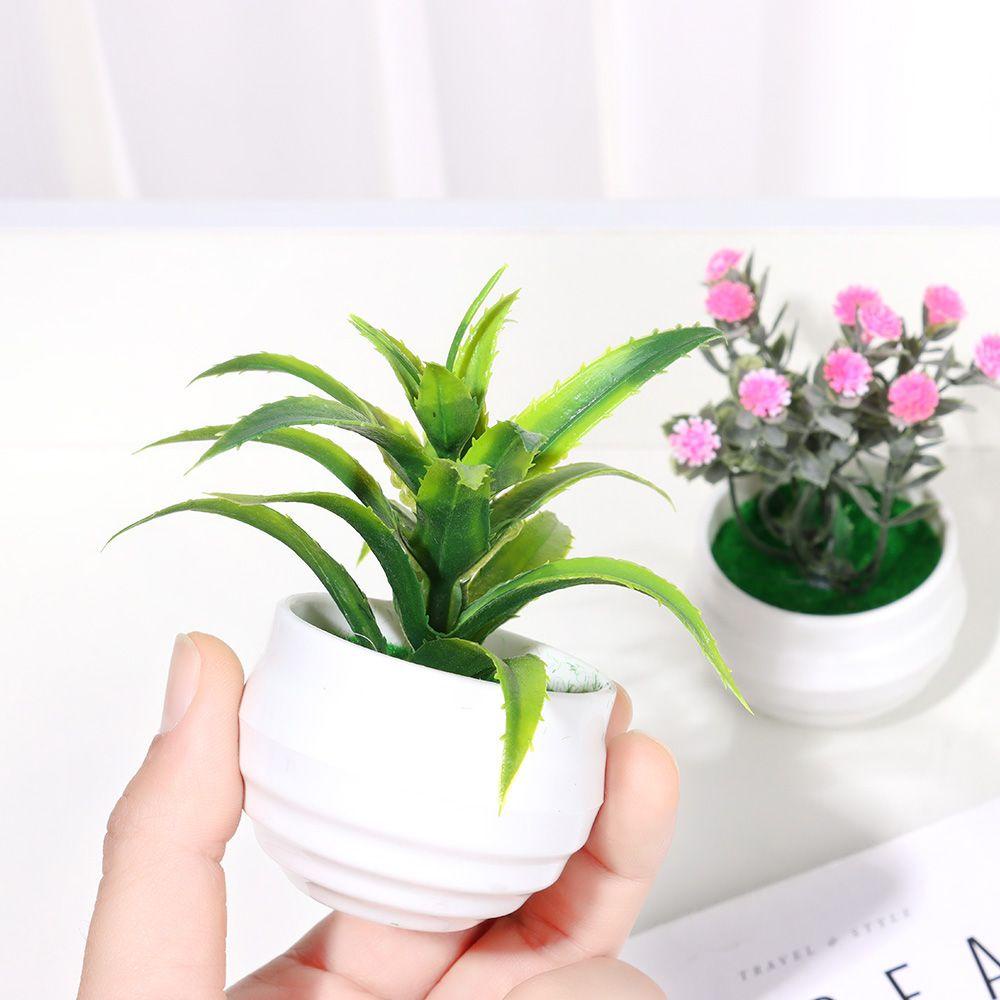 Chậu Cây Bonsai Giả Mini Dùng Trang Trí Nhà Cửa