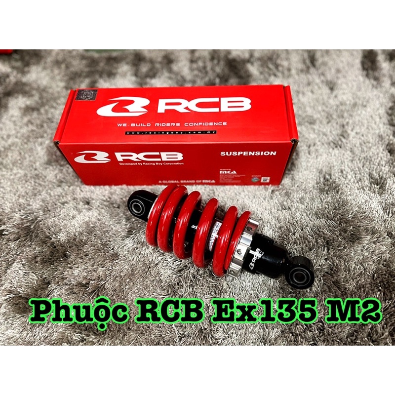 Phuộc RCB M2 Ex135 Cao 203MM ( Chính Hãng RCB ) Màu Đỏ ====