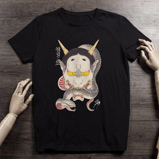 [ Sale ] Áo phông unisex Mặt quỷ Nhật bản - Áo thun in hình Youkai