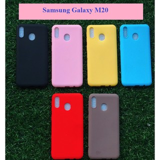 Ốp Silicon Màu Cho Samsung Galaxy M20 Mẫu Mới Hót Nhất