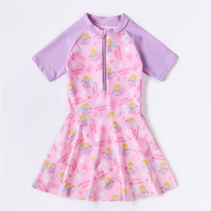 Đồ bơi bé gái size đại chân váy kèm quần phía trong siêu đẹp