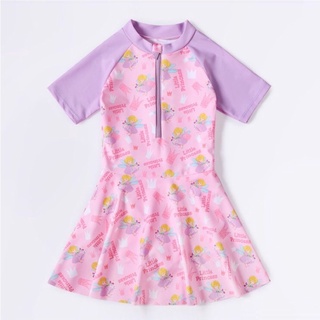 Đồ bơi bé gái size đại chân váy kèm quần phía trong siêu đẹp(hàng chuẩn ylike)