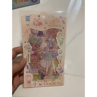 bộ 6 tấm sticker