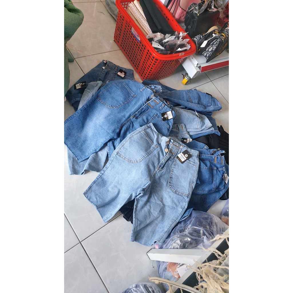 QUẦN NGỐ LỬNG JEANS có video shop