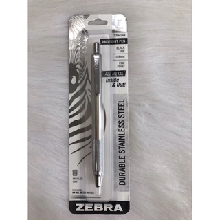 ⛄️1 gói Bút bi Zebra F-701 có thể rút ra bằng thép không gỉ - Mỹ