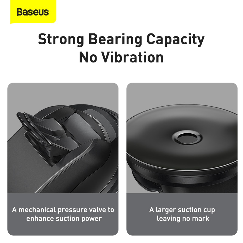 Giá đỡ điện thoại trọng lực Baseus gắn lỗ thông gió xe hơi ổn định cho Iphone Samsung Xiaomi