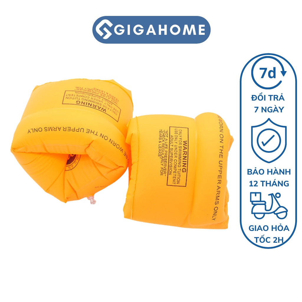 Combo 2 Chiếc Phao Tay Tập Bơi Cho Trẻ Em Và Người Lớn GIGAHOME 4087