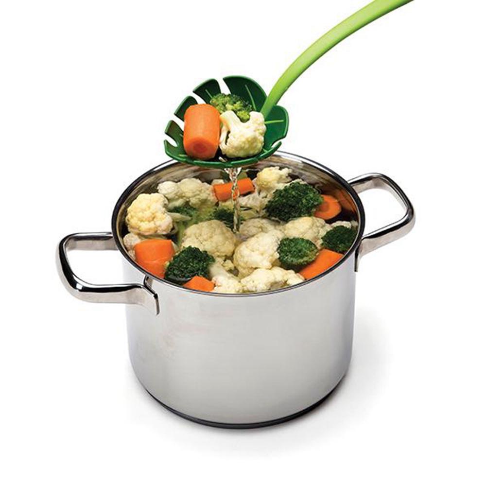 Muỗng Ăn Mì AUGUSTINA Hình Rùa Và Lá Xanh