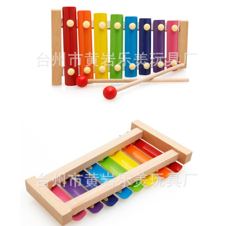 Đàn Piano Xylophone gỗ 8 thanh quãng - Đồ chơi âm nhạc cho bé