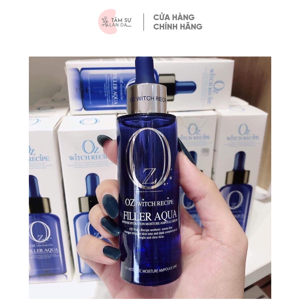 Serum Filler Aqua Kết Hợp Peptide Oz Witch Recipe 60ml Chính Hãng - Căng Bóng Thu Nhỏ Lỗ Chân