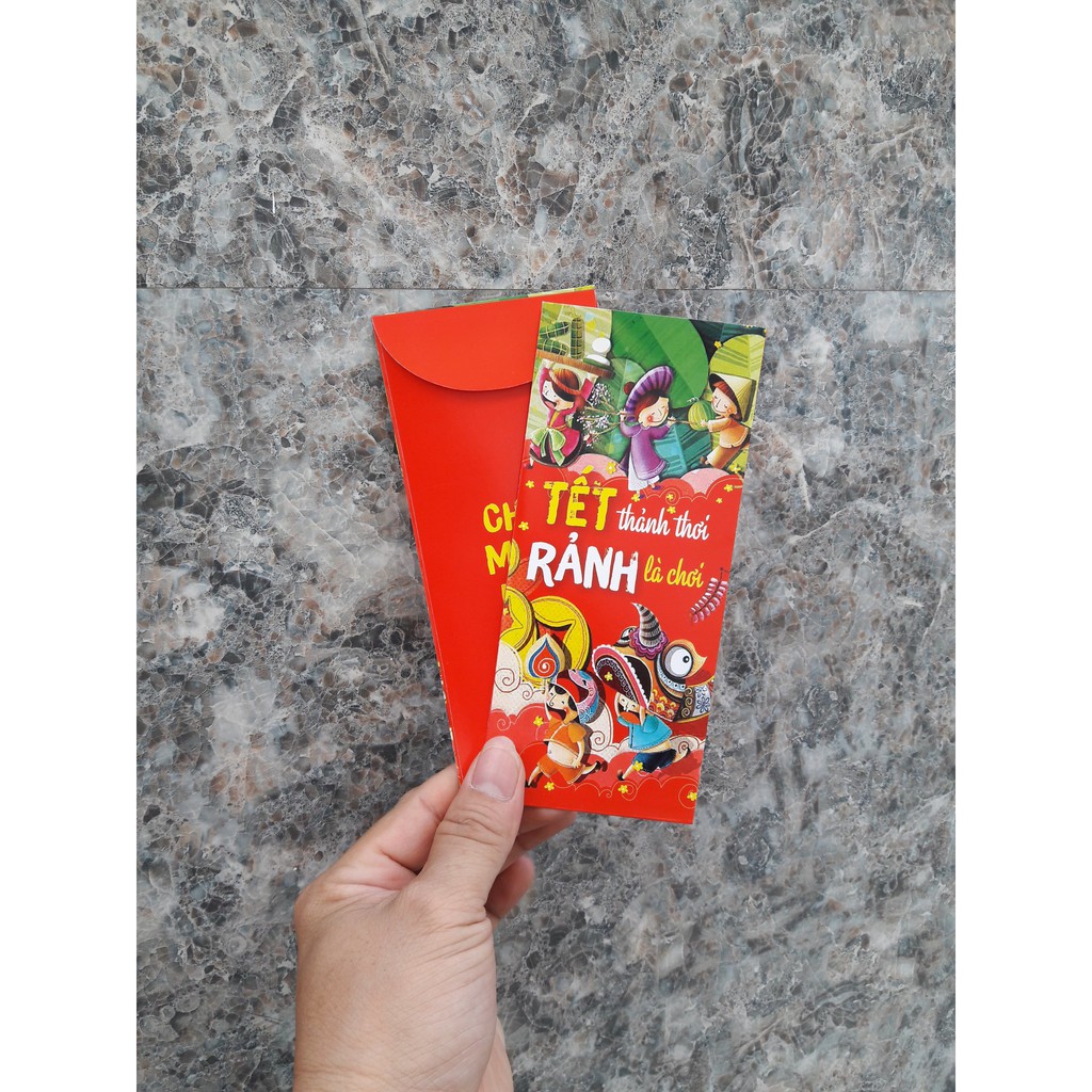 BỘ 10 BAO LÌ XÌ MIX 5 MẪU BẤT KÌ | BigBuy360 - bigbuy360.vn