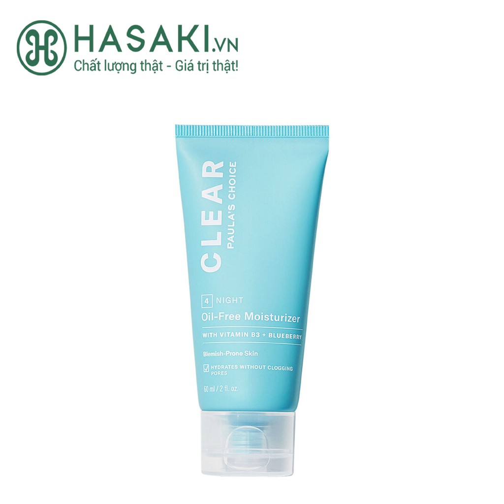 Kem Dưỡng Ẩm Paula's Choice Dành Cho Da Mụn Clear Oil-Free Moisturizer 60ml