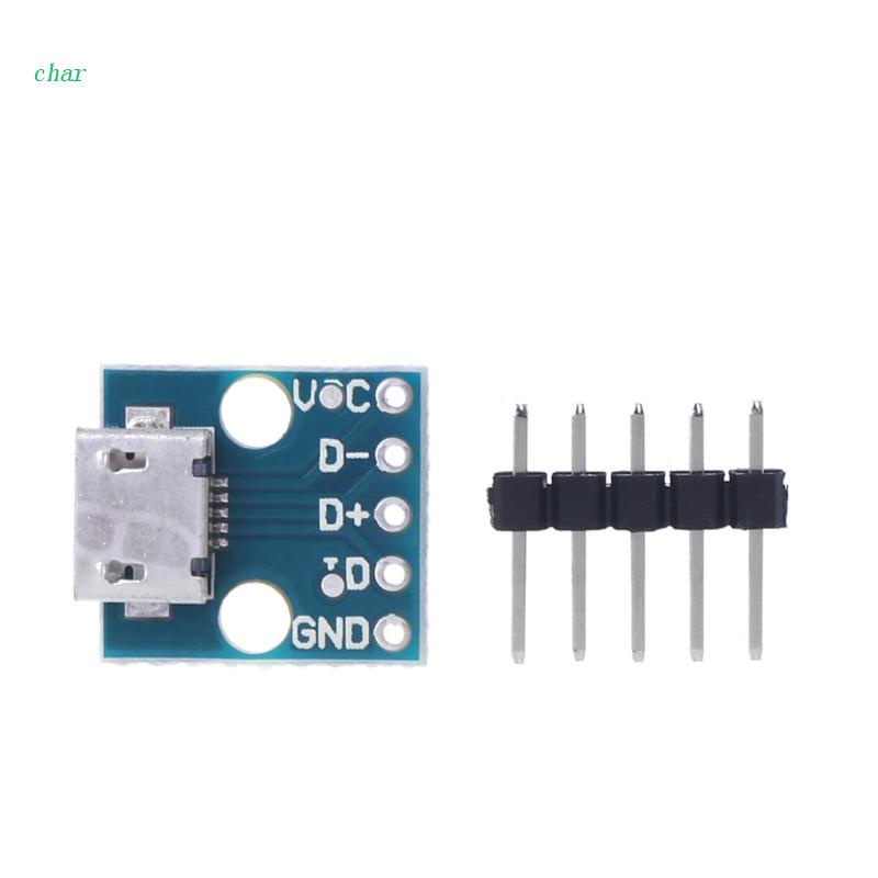 Bản Mạch Micro USB Female Sang DIP 5-Pin 2.54mm Micro USB Type Bán Chạy