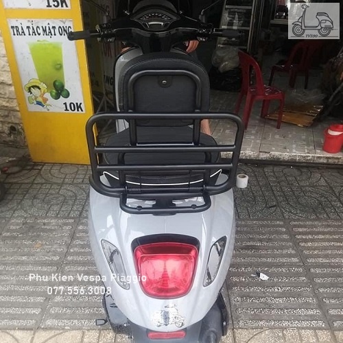 Baga Cho Vespa Tựa Lưng Có Đệm Dành Cho Các Dòng Vespa