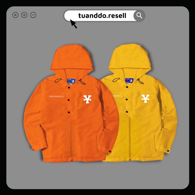 Áo Signature Y Zip Coach Jacket - Áo Local Brand chính hãng
