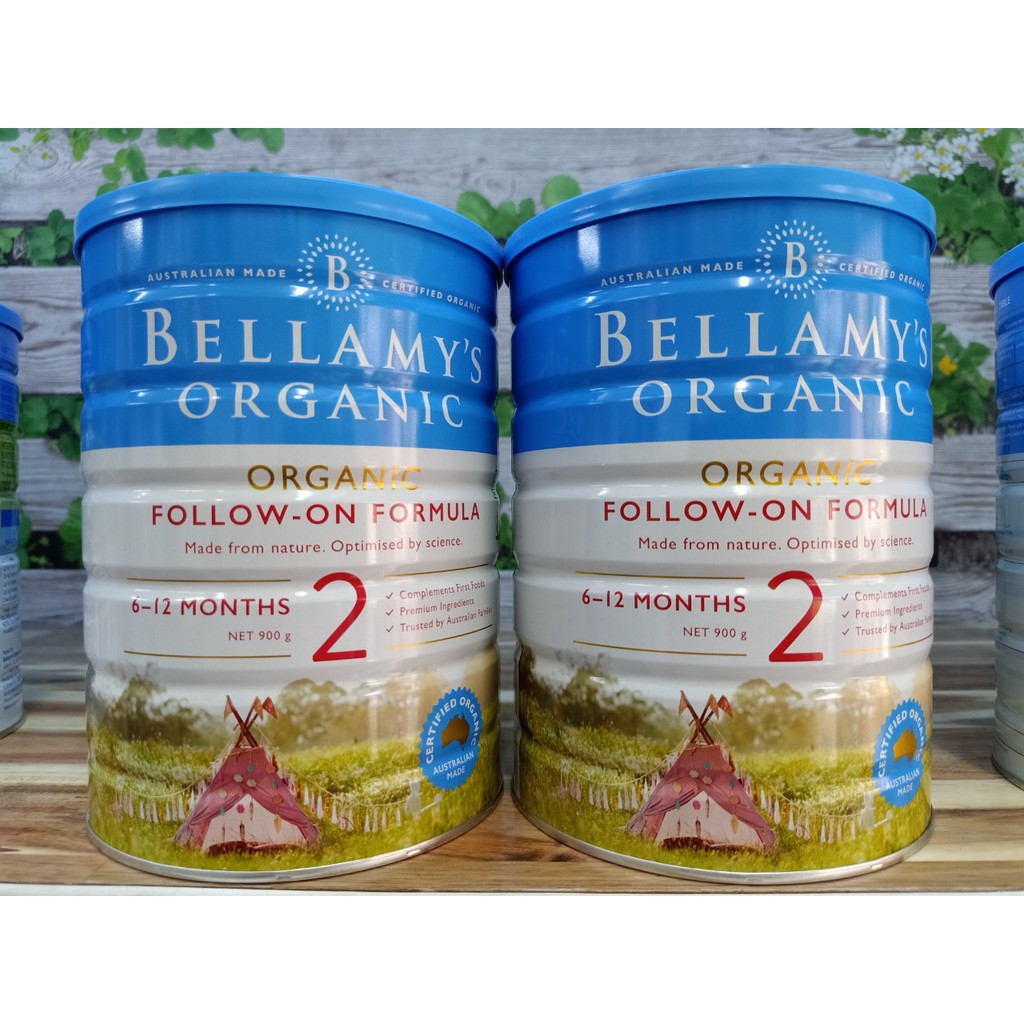 Sữa Bellamy's Organic Số 3 - Số 1 - Số 2 - 900g Úc - Date 2023