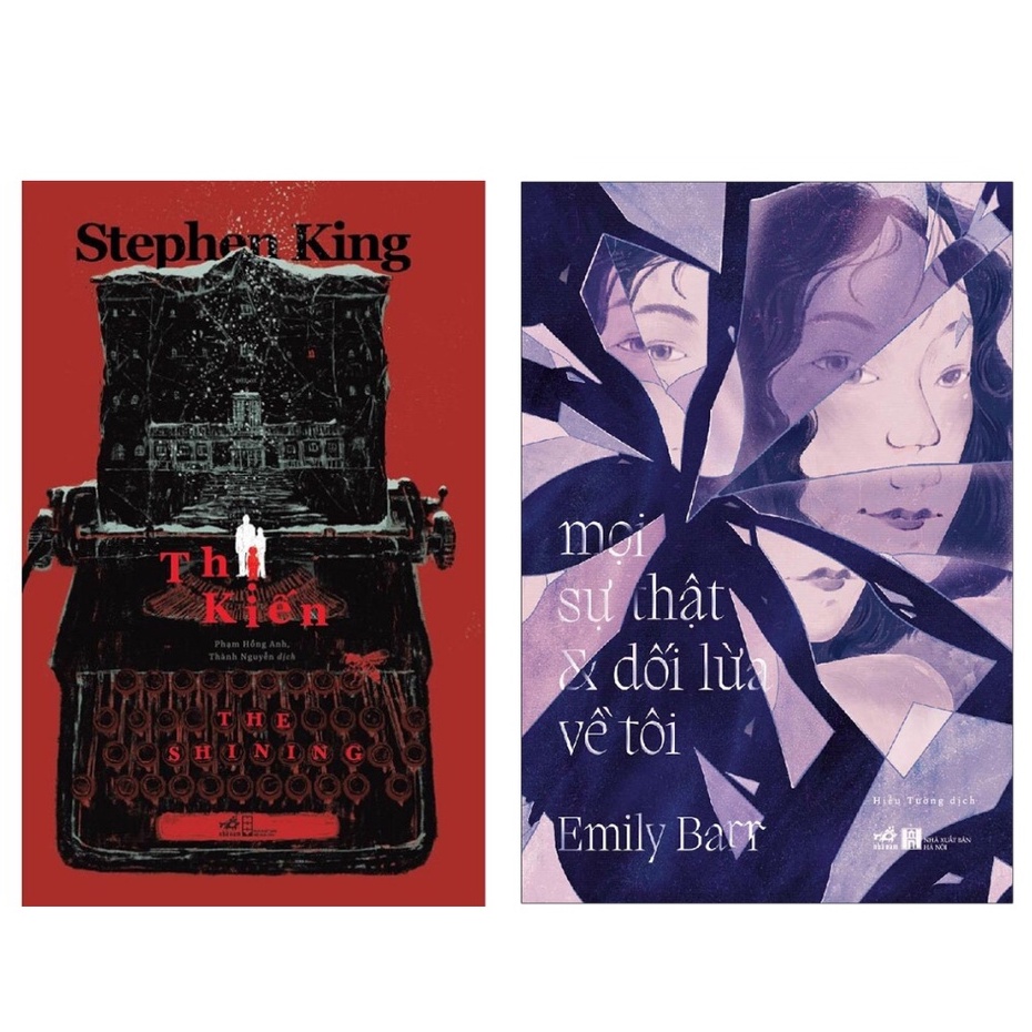 Sách Combo 2 Cuốn: Thị Kiến (The Shinning ) + Mọi Sự Thật Và Dối Lừa Về Tôi nn