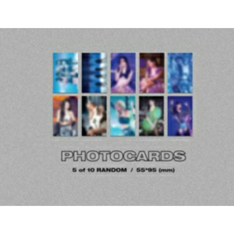 Ảnh thẻ The Show ver DVD official của các thành viên BlackPink (chính thức)