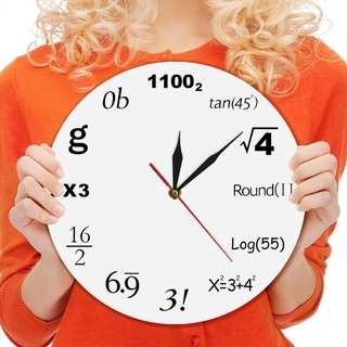 Đồng Hồ Treo Tường Toán Học ( Math Wall Clock)