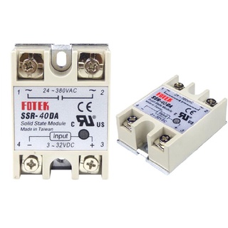 Relay Solid SSR-40DA/SSR-40DA FOTEK ( Rơ le bán dẫn )