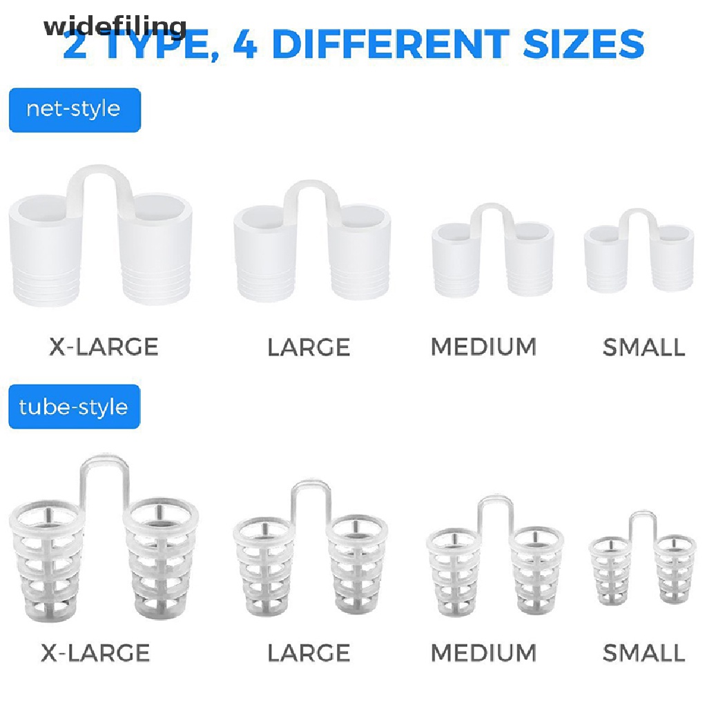 [Hàng mới về] Set 8 kẹp mũi chống ngáy hỗ trợ giấc ngủ chăm sóc sức khỏe tiện dụng