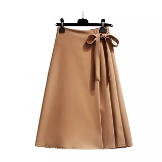 CHÂN VÁY CHỮ A CỘT NƠ EO