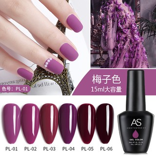 Sơn gel AS mã PL chai đen 15ml chính hãng