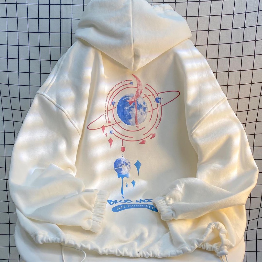 Áo Hoodie MORA Form Rộng Nỉ Bông Dày Dặn Ulzzang Unisex | BigBuy360 - bigbuy360.vn