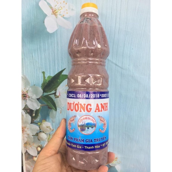 Mắm tôm Ba làng Thanh Hoá dùng cho bún đậu