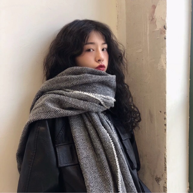 [HÀNG CÓ SẴN] K1 - Khăn quàng cổ unisex nam nữ mùa đông Hàn Quốc
