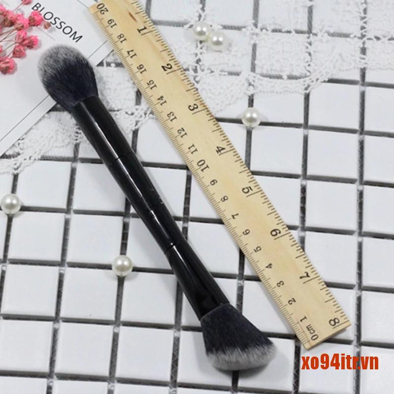 XOITR  Double Ended Contour Brush Sculpting Brush Blush Makeup Brushes Cosmetic To