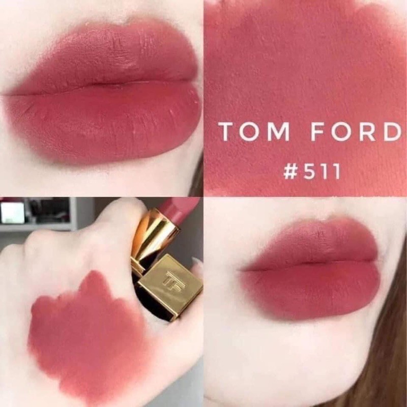 SON TOMFORD 511 STEEL MAGNOLIA - Trang điểm môi | TheFaceHolic.com