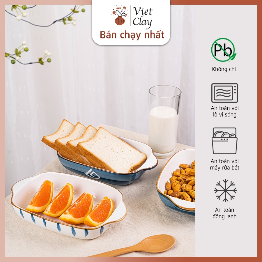 Bát Có Cán, Khay Nướng, Đĩa Gốm Sứ Cao Cấp, Phong Cách Nhật Bản, Decor Nhà Bếp và Bàn Ăn Đẹp