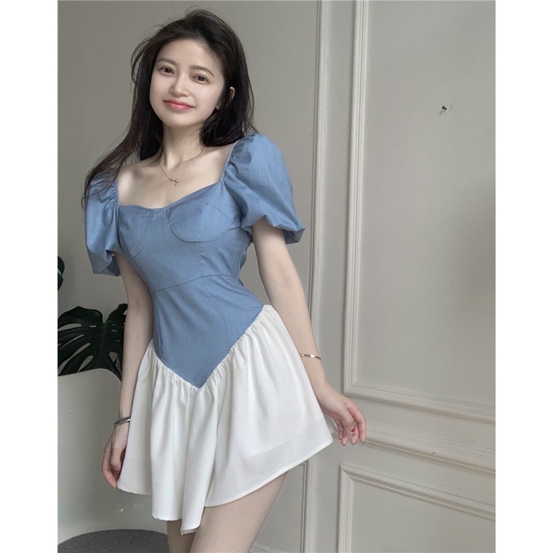 Váy Nữ Xinh Đầm Dự Tiệc -  FREESHIP - Hàng Quảng Châu Loại 1 - V11- Đầm xòe đi tiệc sang trọng | BigBuy360 - bigbuy360.vn