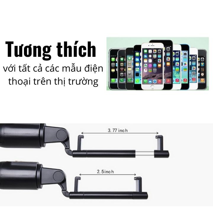 Gậy chụp ảnh Selfie tự sướng Bluetooth K07 FX, 3 chân đa năng tripod, Remote điều khiển từ xa Educase66