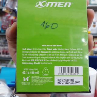 Nước Hoa Xmen Wood 50ml