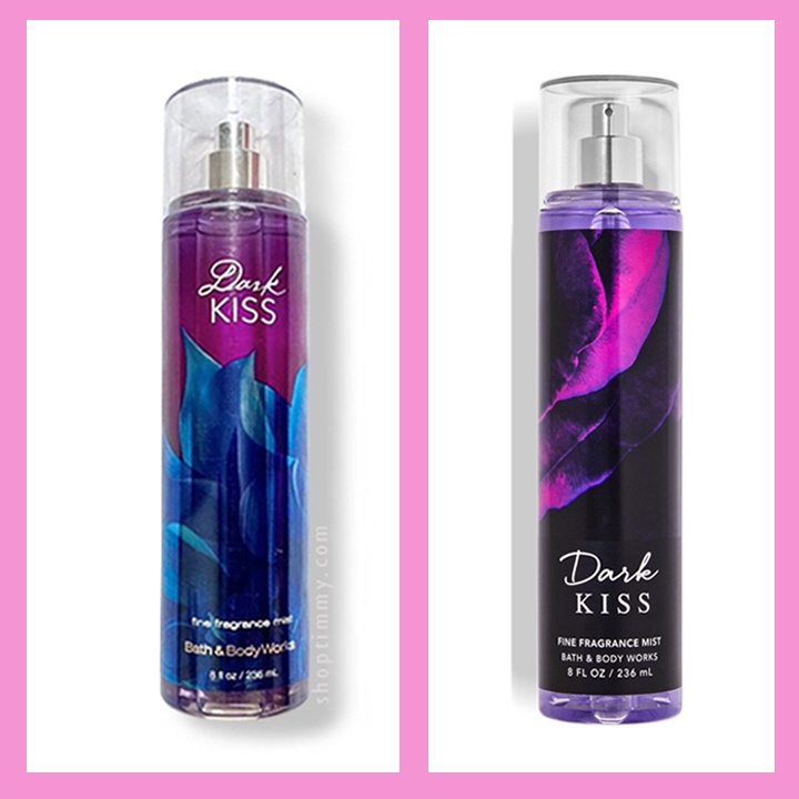 Xịt thơm dưỡng ẩm Dark Kiss body mist - Bath and Body Works 236ml