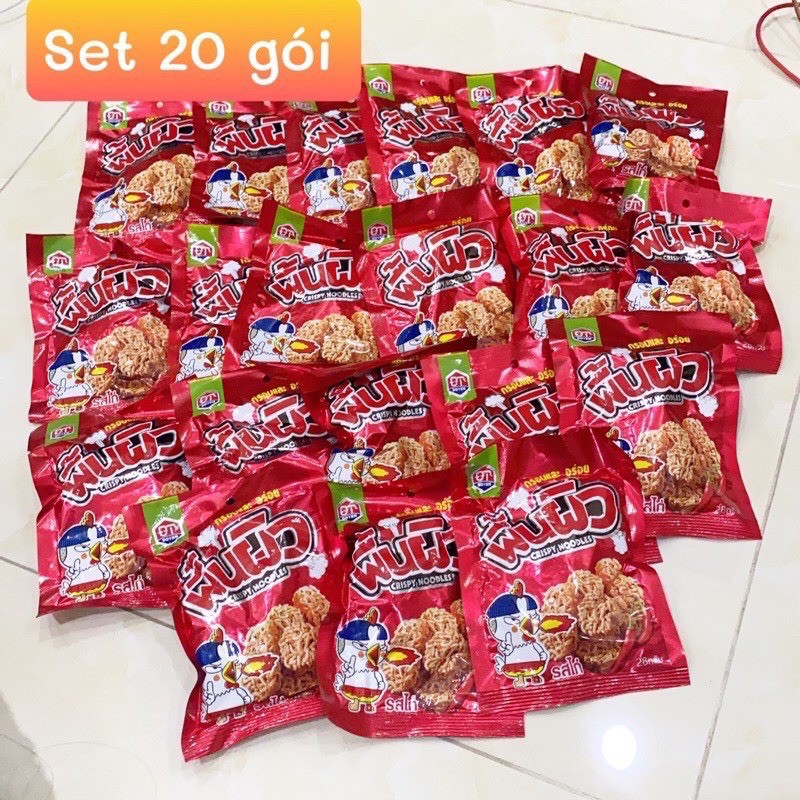 [ 3 VỊ ] MÌ CAY CRISPY NOODLES 🤪🤪🤪