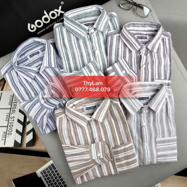 Sơ mi Black Monkey hàng dư xịn chất Linen