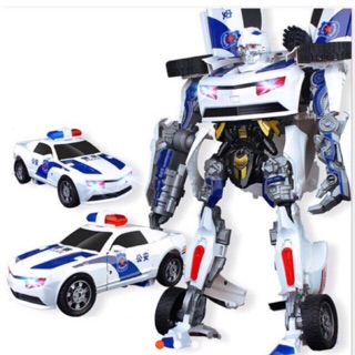 Oto cảnh sát biến hình robot