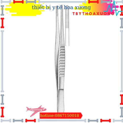 (com bo 50 cái)Nỉa thẳng y tế không mấu 25 cm dùng trong phẩu thuật và hộp sơ cứu y tế
