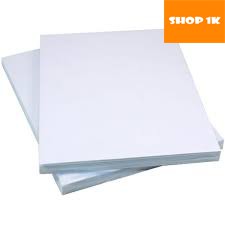 sản phẩm 1k -Giấy in A4 2 tờ 1 nghìn