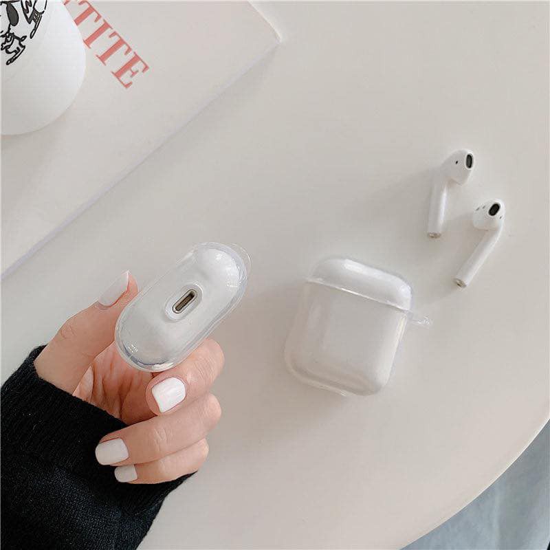 Case silicon Bảo Vệ Airpods 1/2, Túi Đựng airpod kèm móc khóa siêu bền đẹp