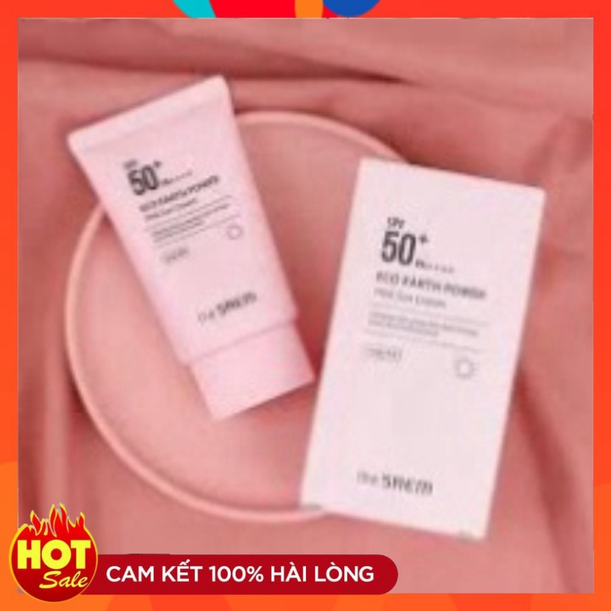 Kem Chống Nắng The Saem Kcn Eco Earth Power Sun Cream EX - HB0021