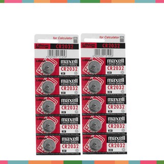 Pin CMOS Maxell CR2032 Lithium 3V ( 1 vỉ 5 viên)