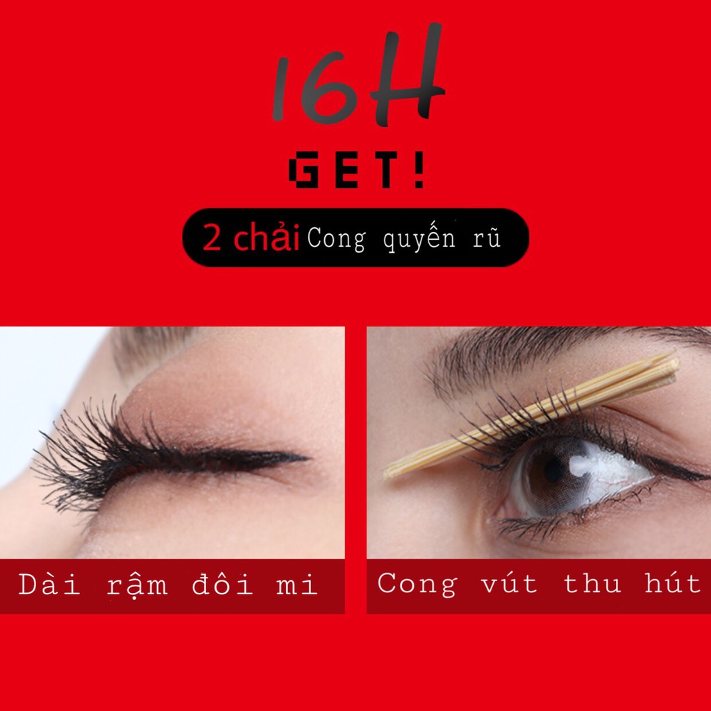 Mascara MKUP làm dài và cong mi- 7gr