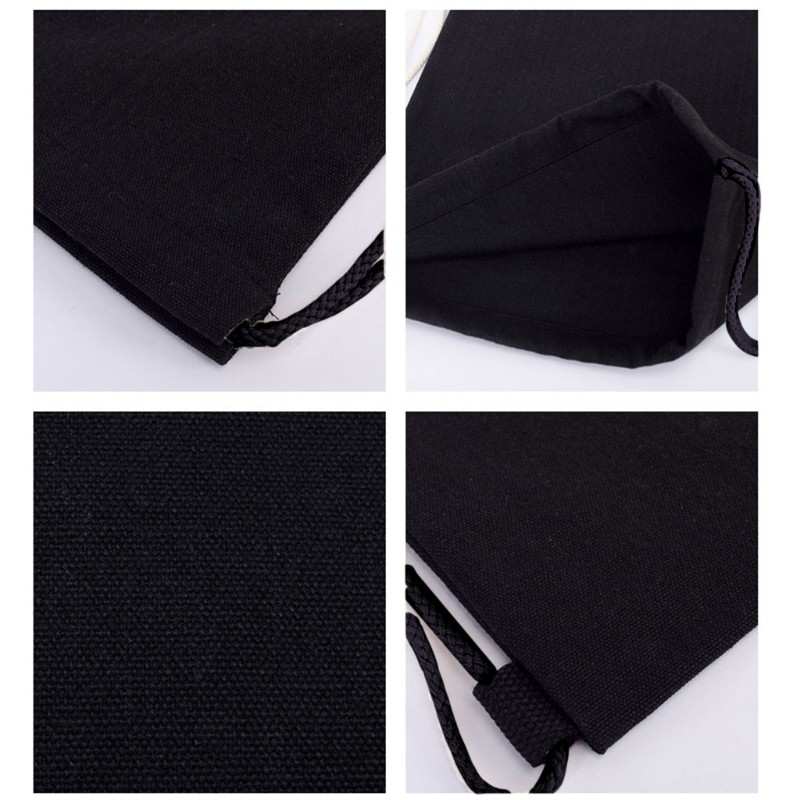 Balo dây rút vải canvas cotton năng động trẻ trung hợp thời trang cho cả nam và nữ