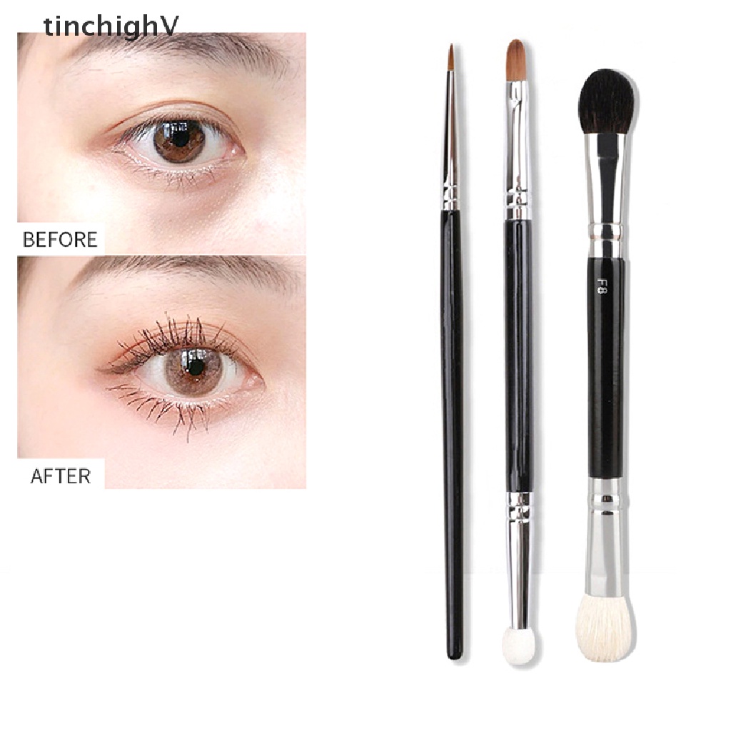 Cọ Trang Điểm Hai Đầu Có Mút Xốp Giúp Che Khuyết Điểm Và Quầng Thâm Mắt