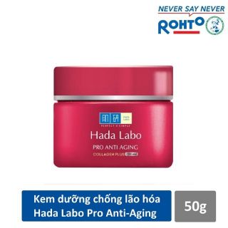 Hada labo pro anti aging collagen plus cream - kem dưỡng chuyên biệt hada labo pro anti aging
