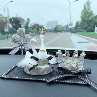 Vương miện tinh dầu thơm trang trí taplo xe ô tô - decor taplo xe hơi hình vương miện